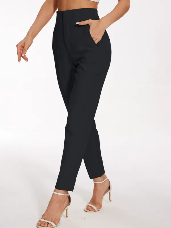 High Waist Casual Pants