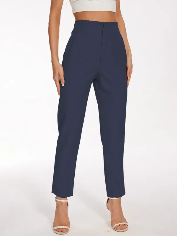 High Waist Casual Pants