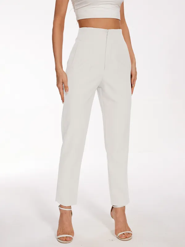 High Waist Casual Pants