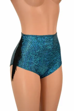 High Waist Fringe "Siren" Shorts