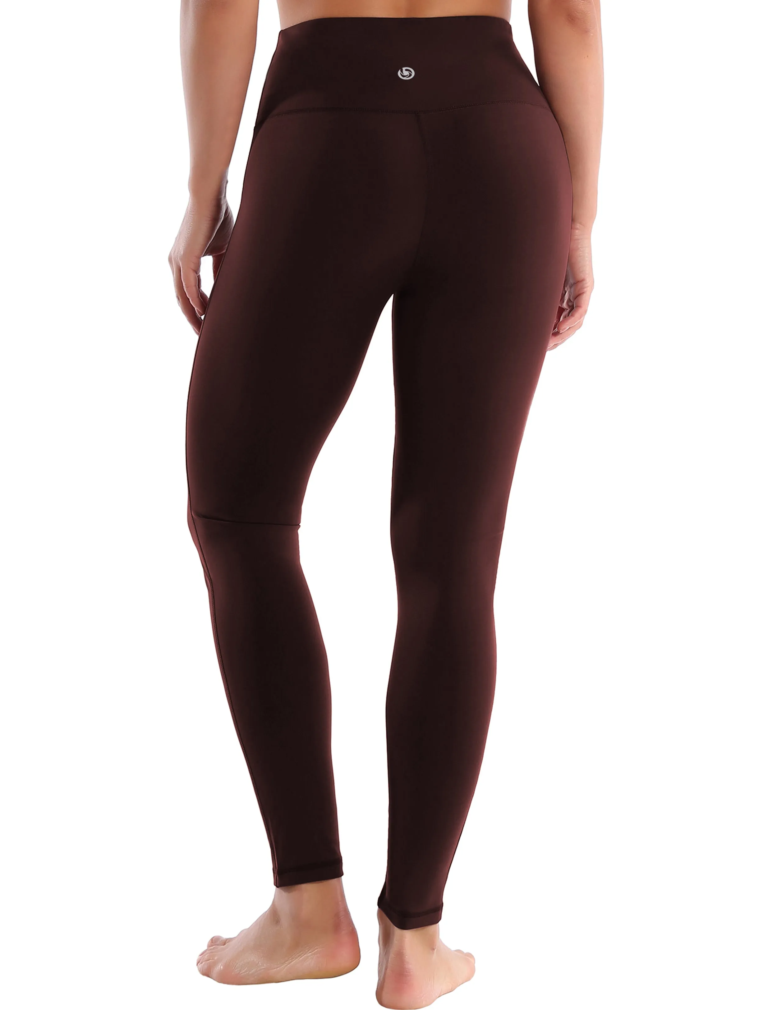 High Waist Side Line Running Pants mahoganymaroon_Running