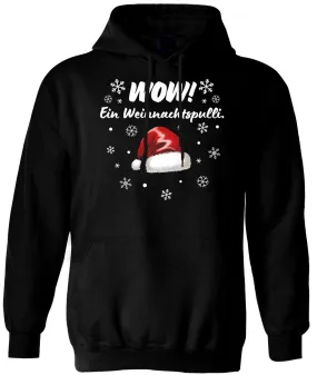 Hoodie - Wow! Ein Weihnachtspulli.