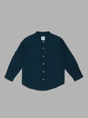 HOP Kids Navy Striped Shirt