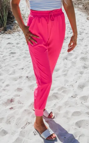 Hot Pink Everyday Joggers by Salty Wave*