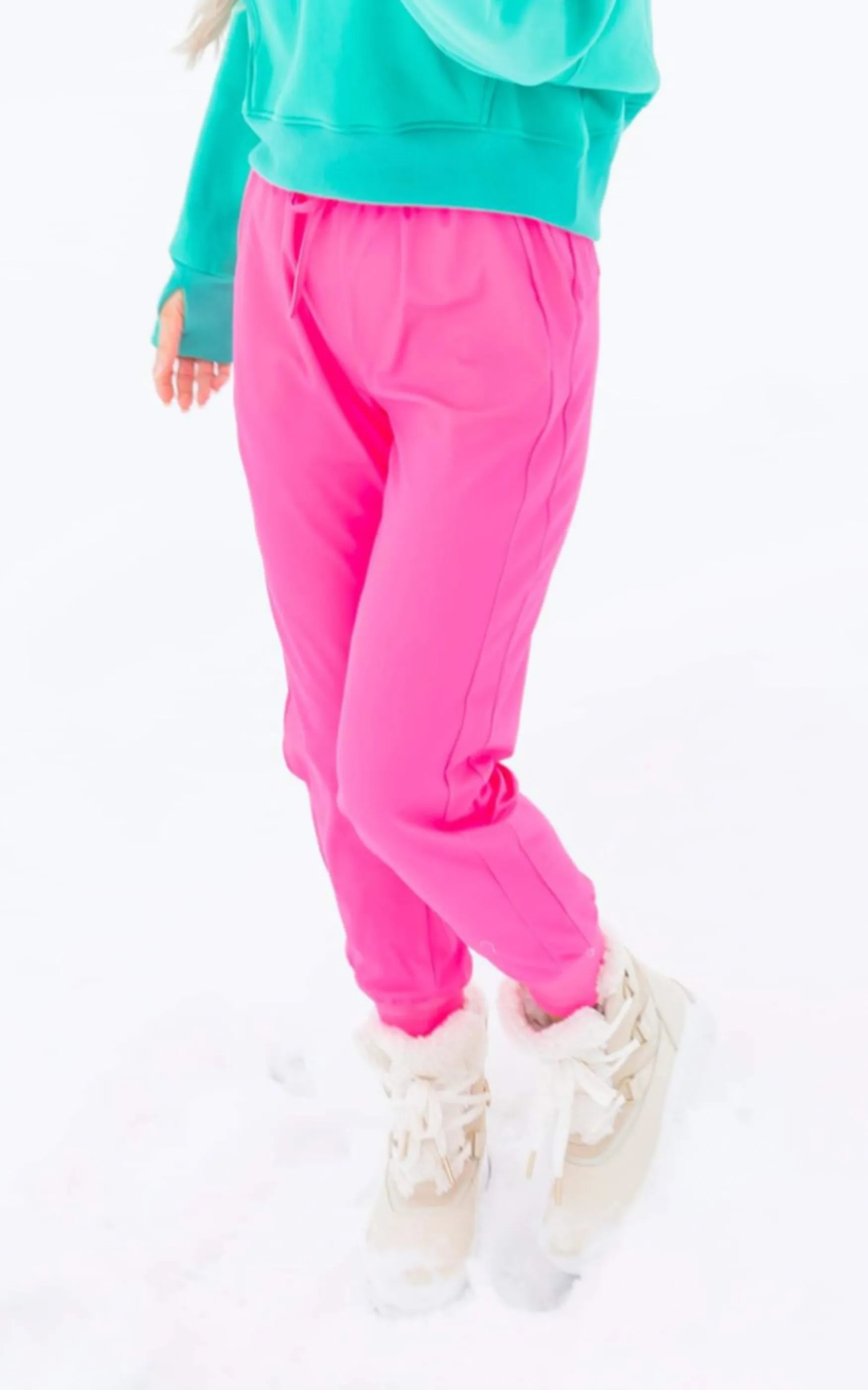 Hot Pink Everyday Joggers by Salty Wave*