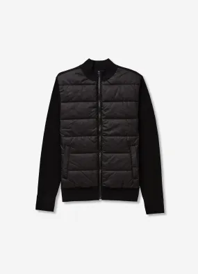 Hybrid Tech Knit Jacket Black