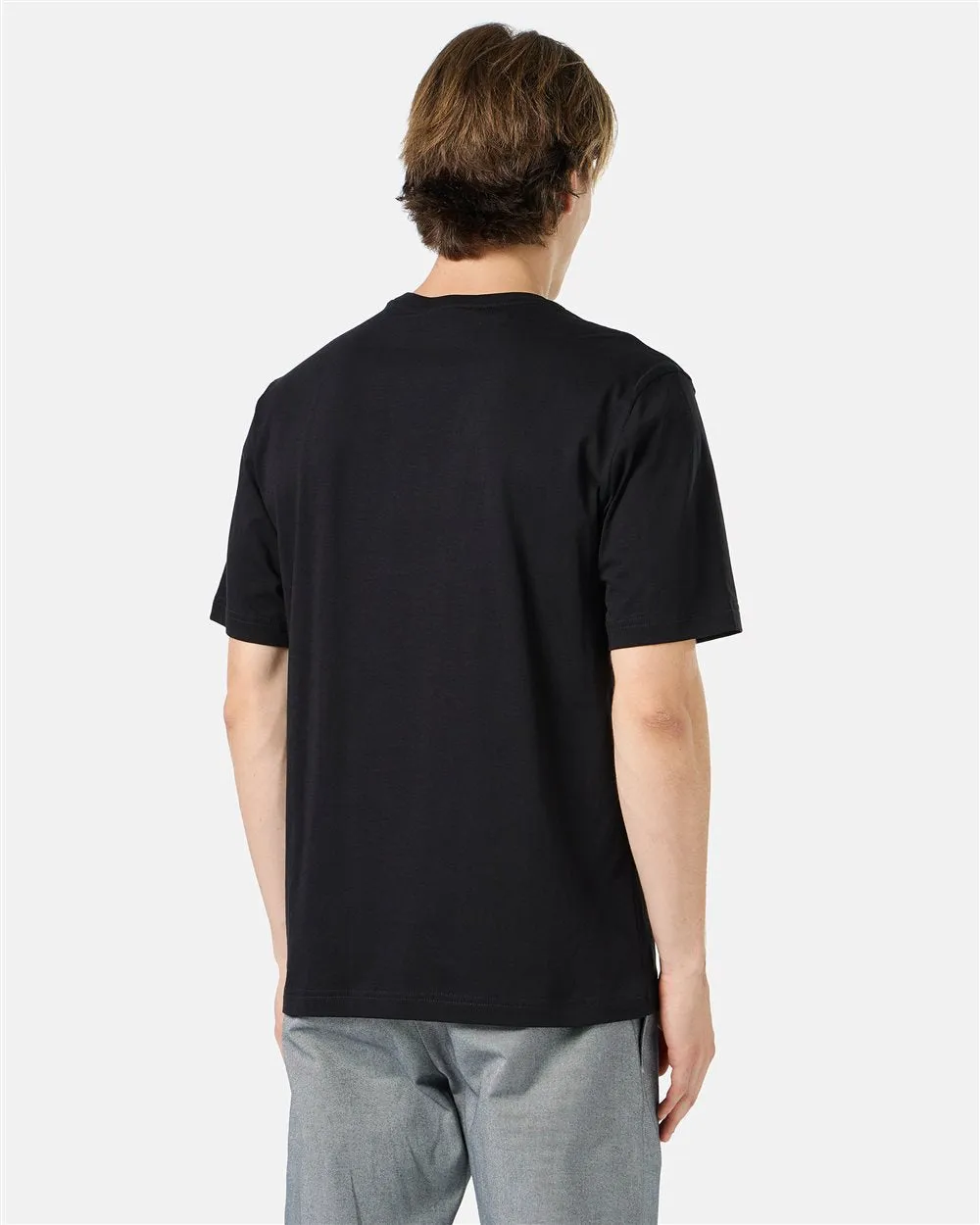 Iceberg Print T-Shirt Jersey (Black) - I23F02N63259000