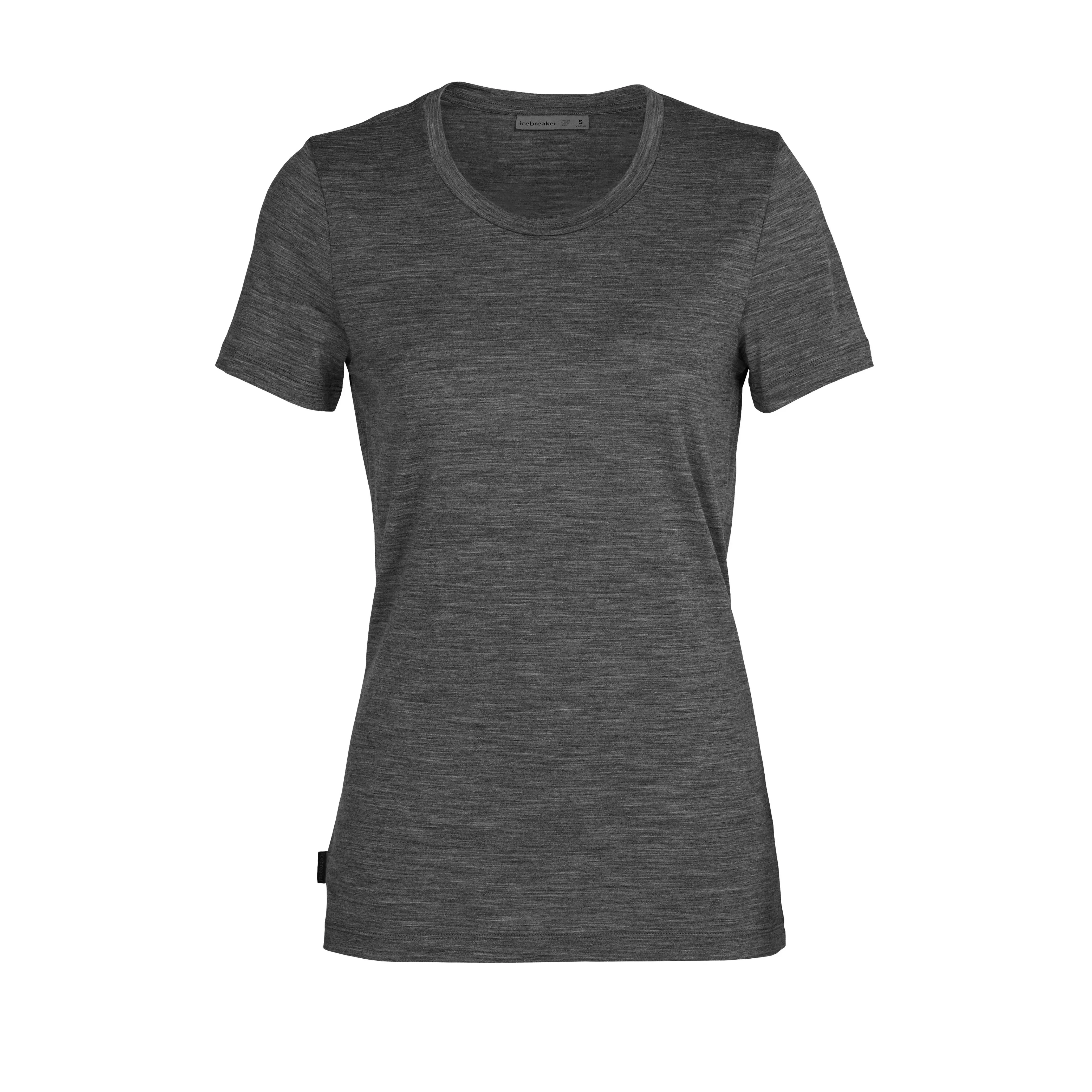 Icebreaker Women&#x27;s Merino Tech Lite II Short Sleeve T-Shirt Gritstone Heather | Buy Icebreaker Women&#x27;s Merino Tech Lite II Short Sleeve T-Shirt Gritstone Heather here | Outnorth