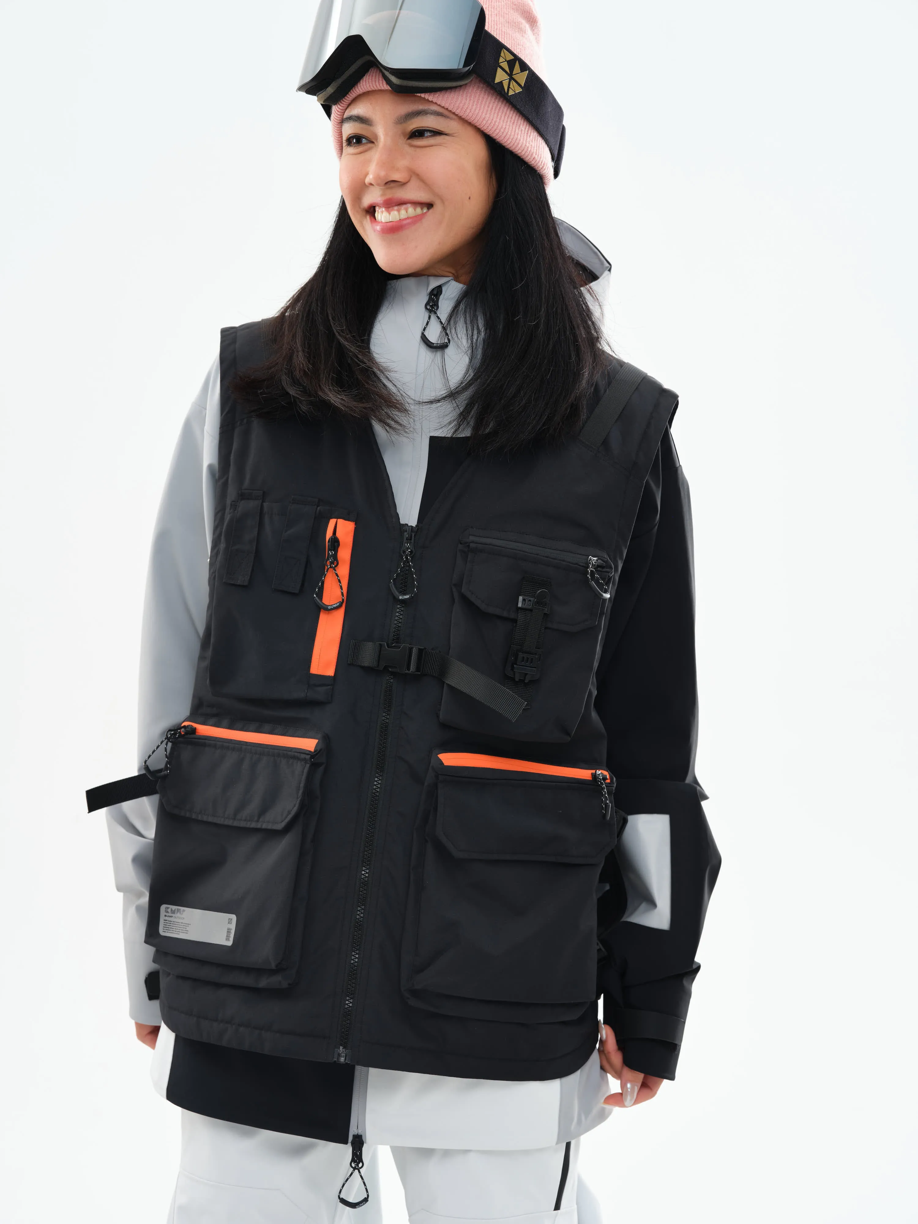 Iconic 23 Ski/Snowboard Backcountry Vest Women Black