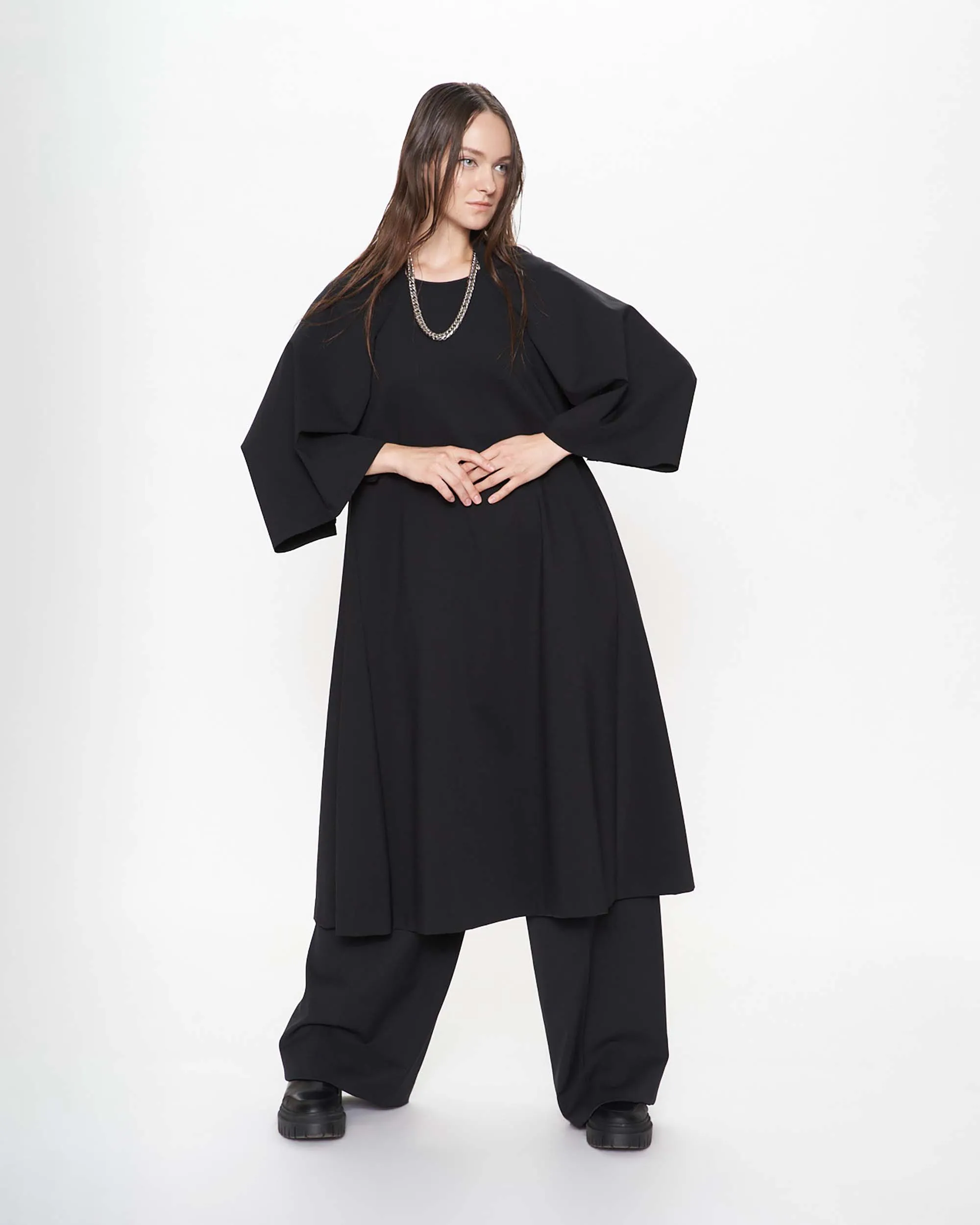 Impression Cape Dress