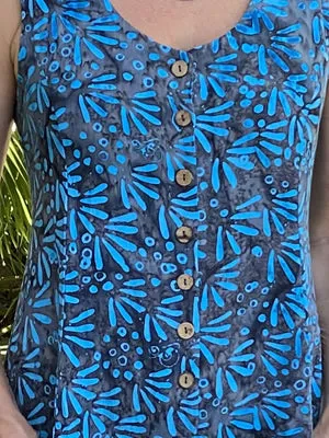 Layla Dress Turquoise Wings Sizes XS and XL only