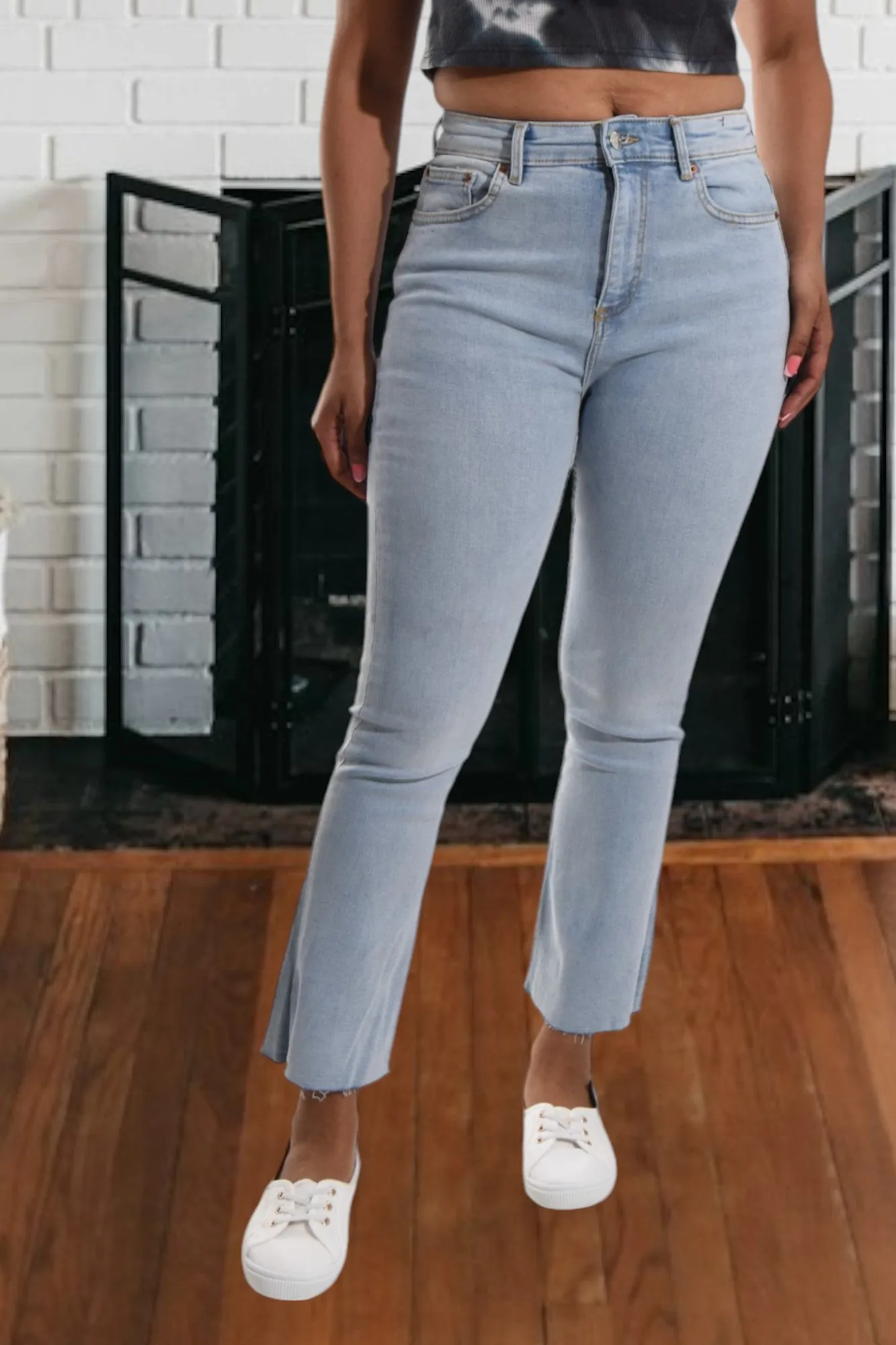 Light Blue High Waist Jeans