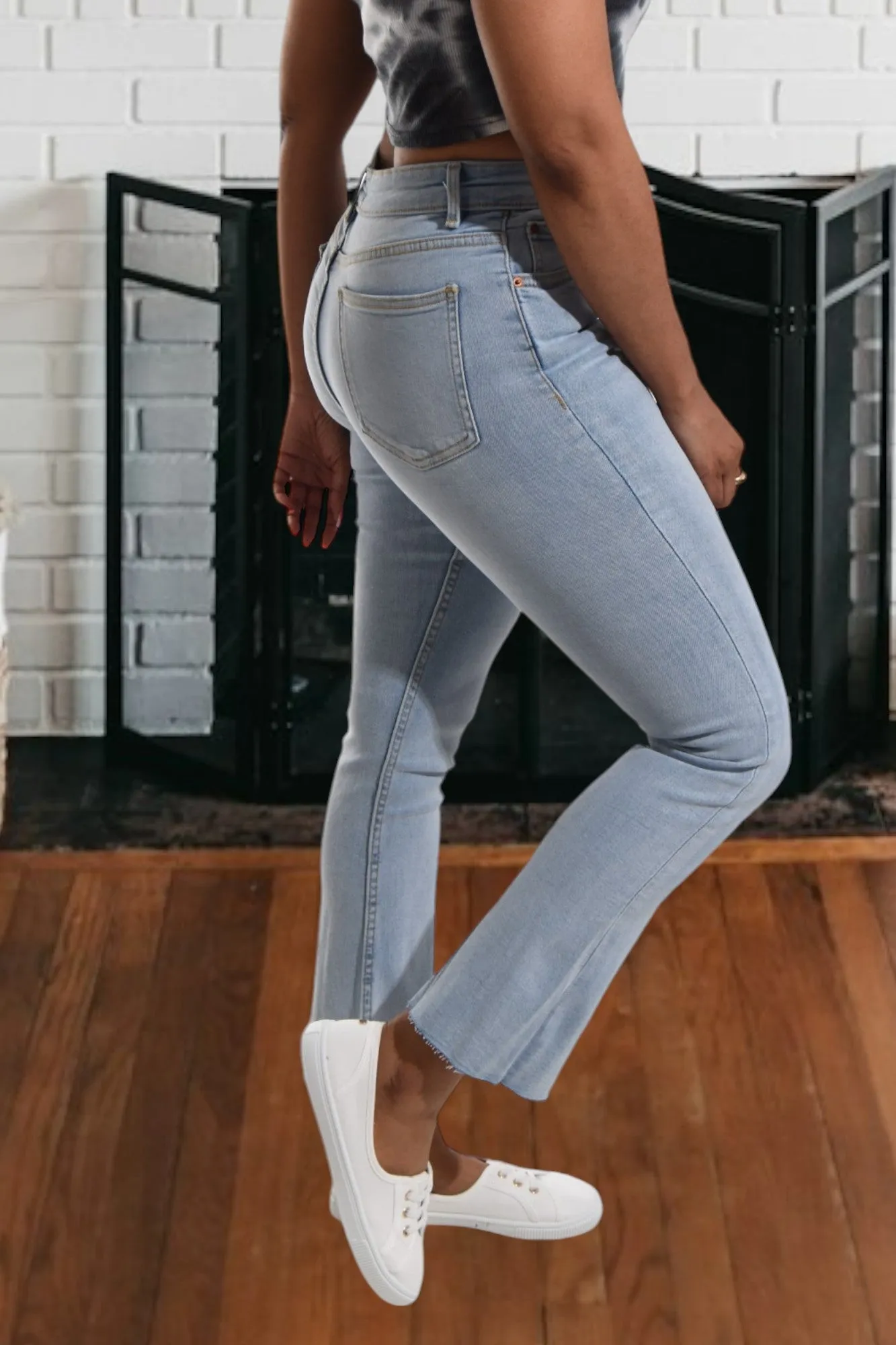 Light Blue High Waist Jeans