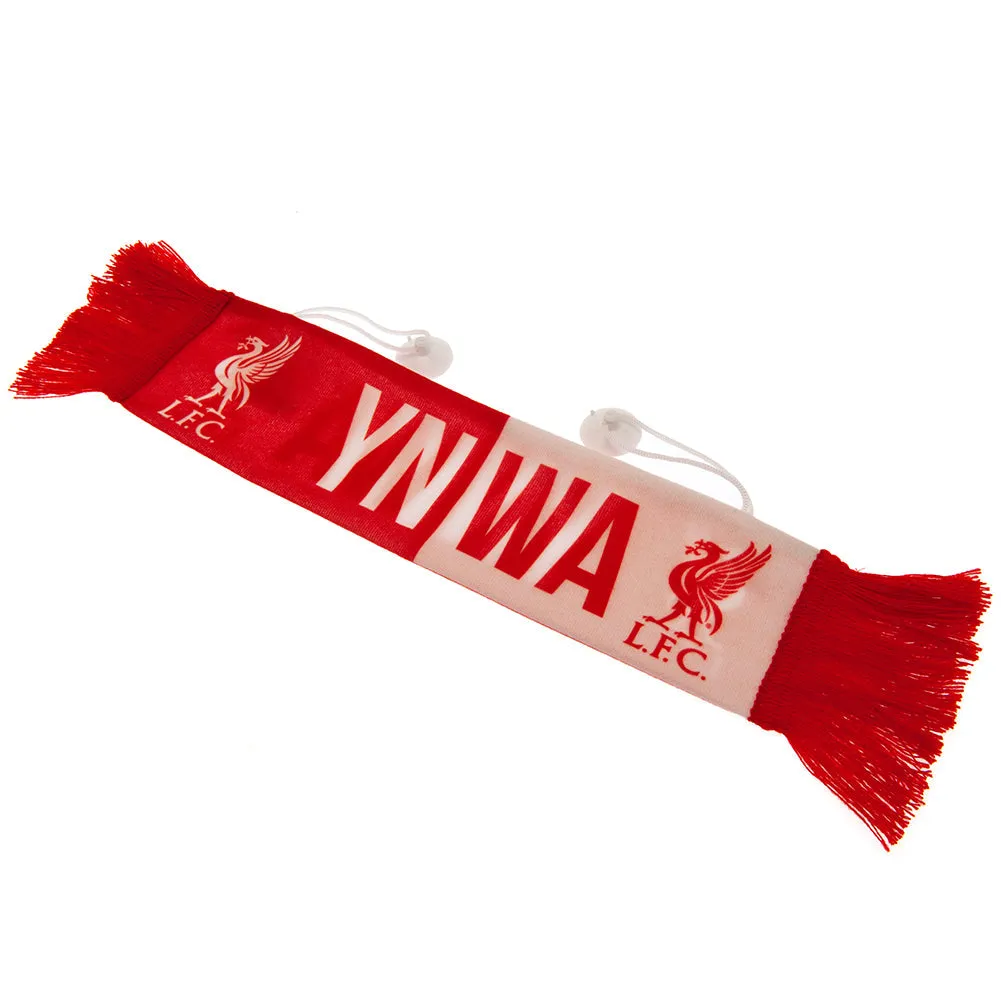 Liverpool FC Mini Car Scarf LB - Show Your Team Spirit