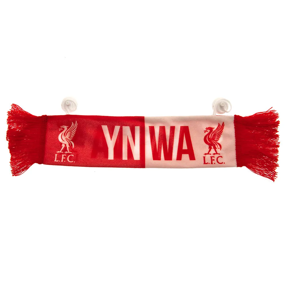 Liverpool FC Mini Car Scarf LB - Show Your Team Spirit