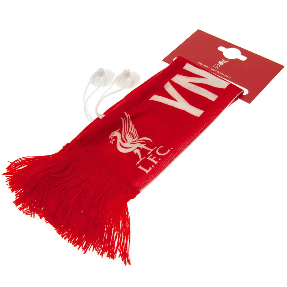 Liverpool FC Mini Car Scarf LB - Show Your Team Spirit