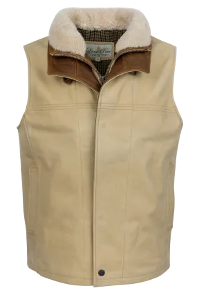 Lone Pine Leather Trekker Vest - Palomino