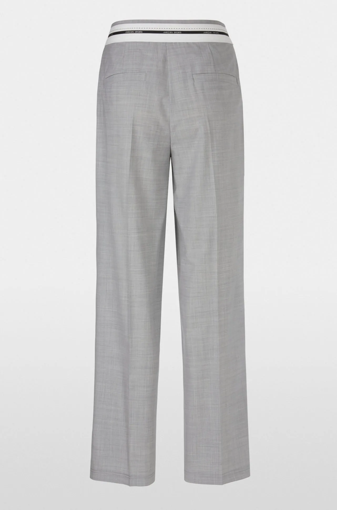 Marc Cain - Wichita High Waist Pants in Silver Grey