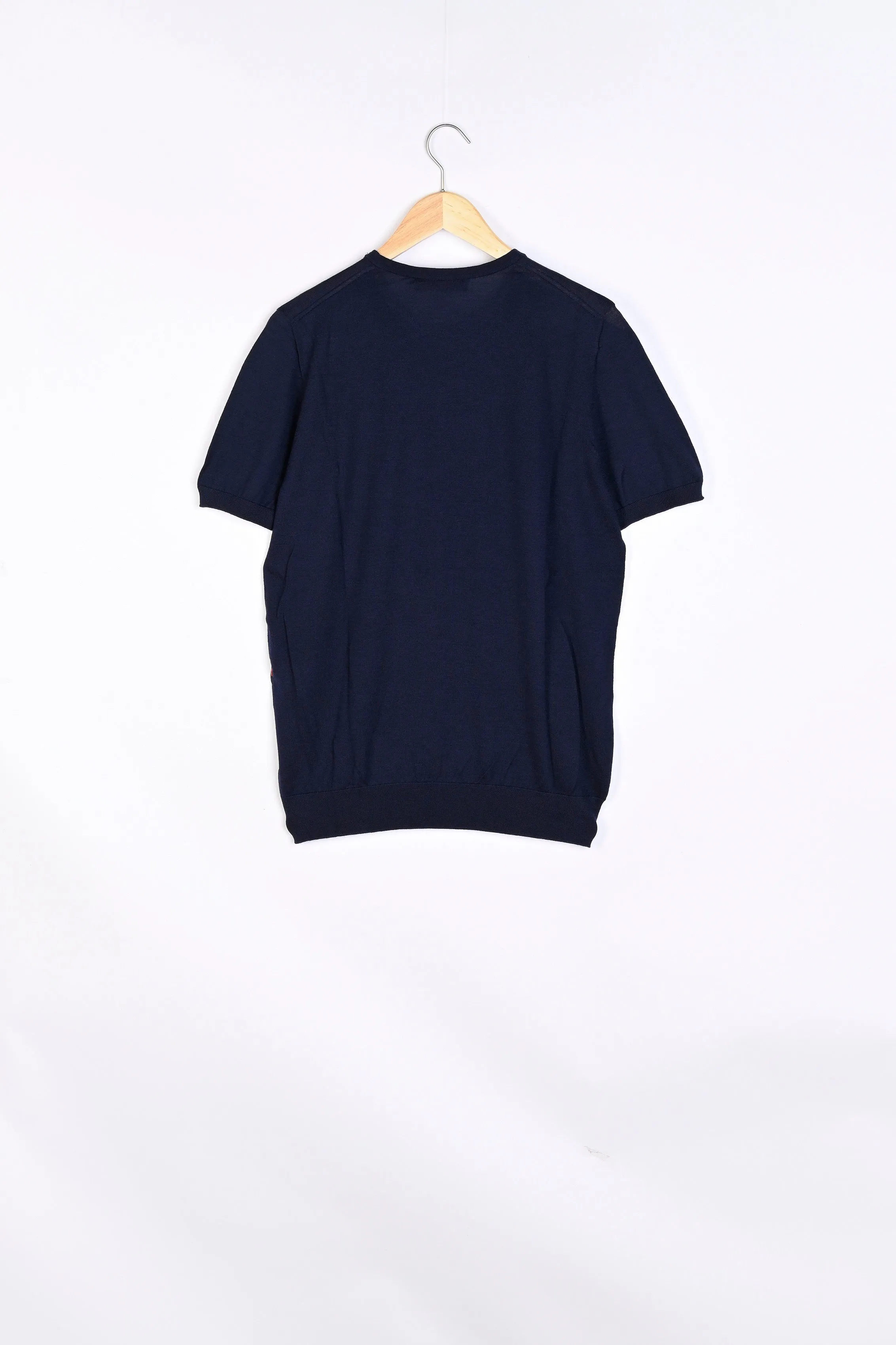 MEN T-SHIRT MERINOS - NAVY