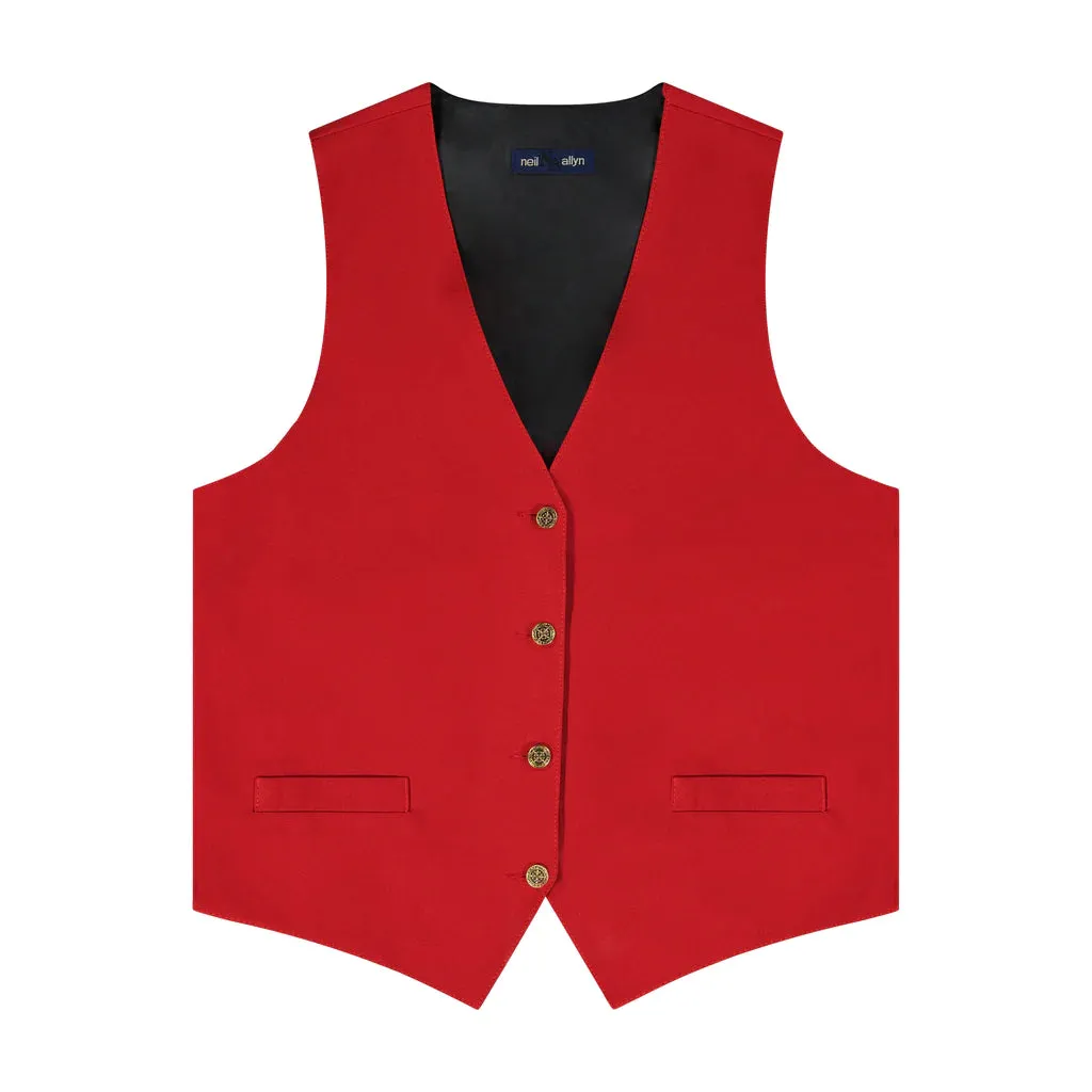 Men's 5 Button Vest - No Lapel