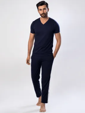 Men’s Classic V-Neck Suit (Short Sleeves)