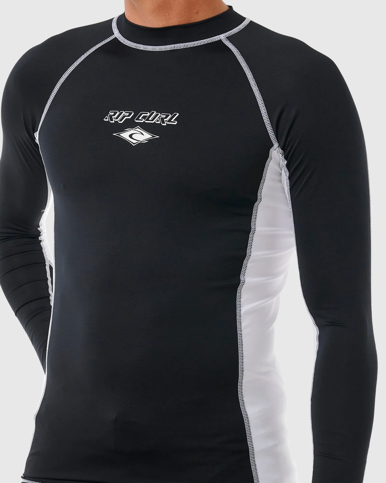 MENS FADE OUT UV LONG SLEEVE RASH VEST