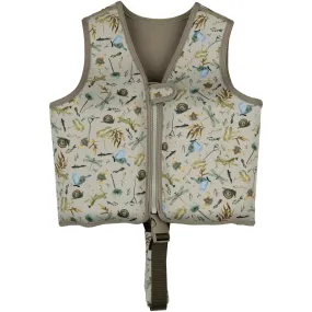 Mikk-Line Swim Vest AOP Desert Sage