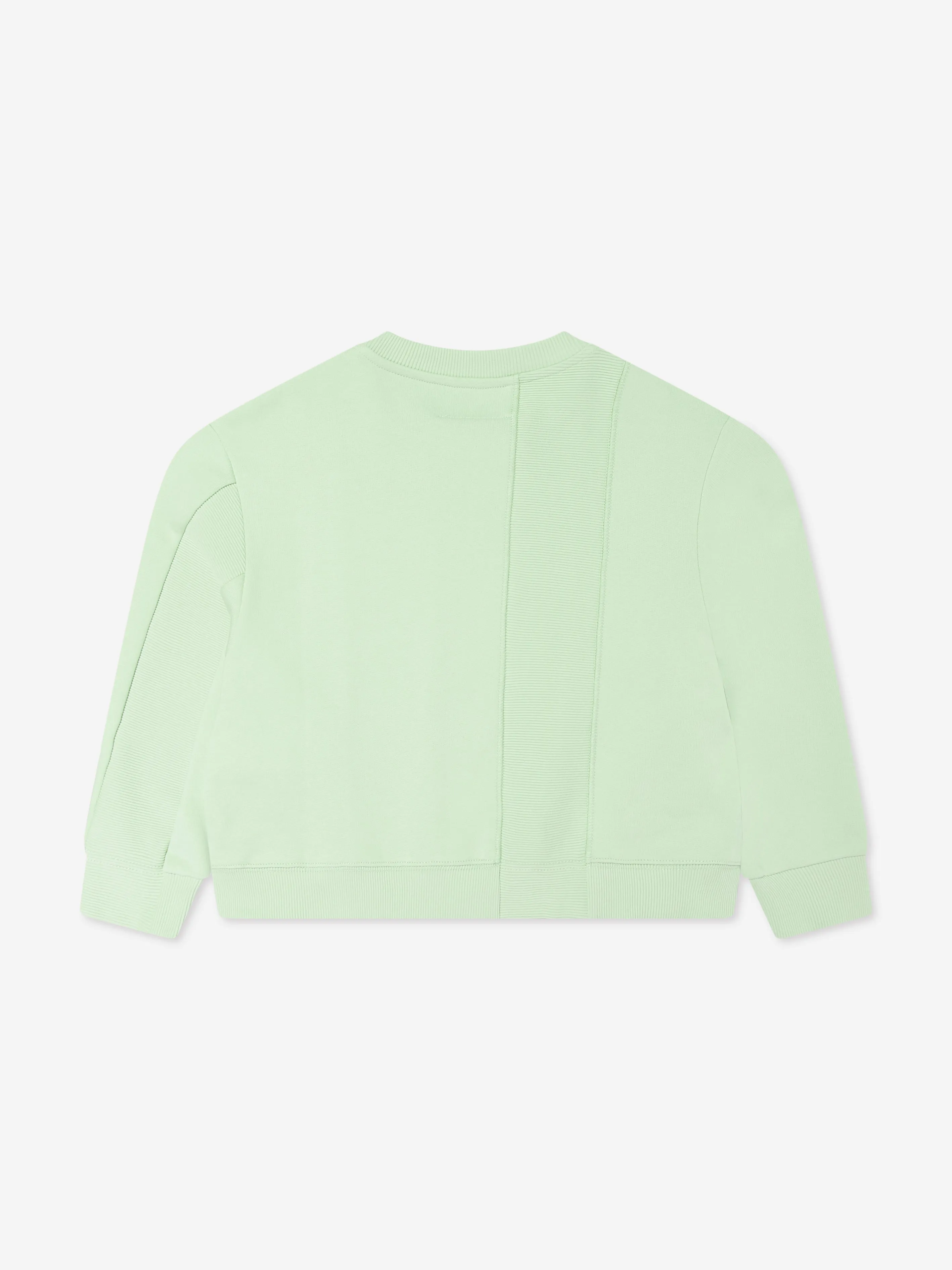 MM6 Maison Margiela Kids Logo Sweatshirt in Green