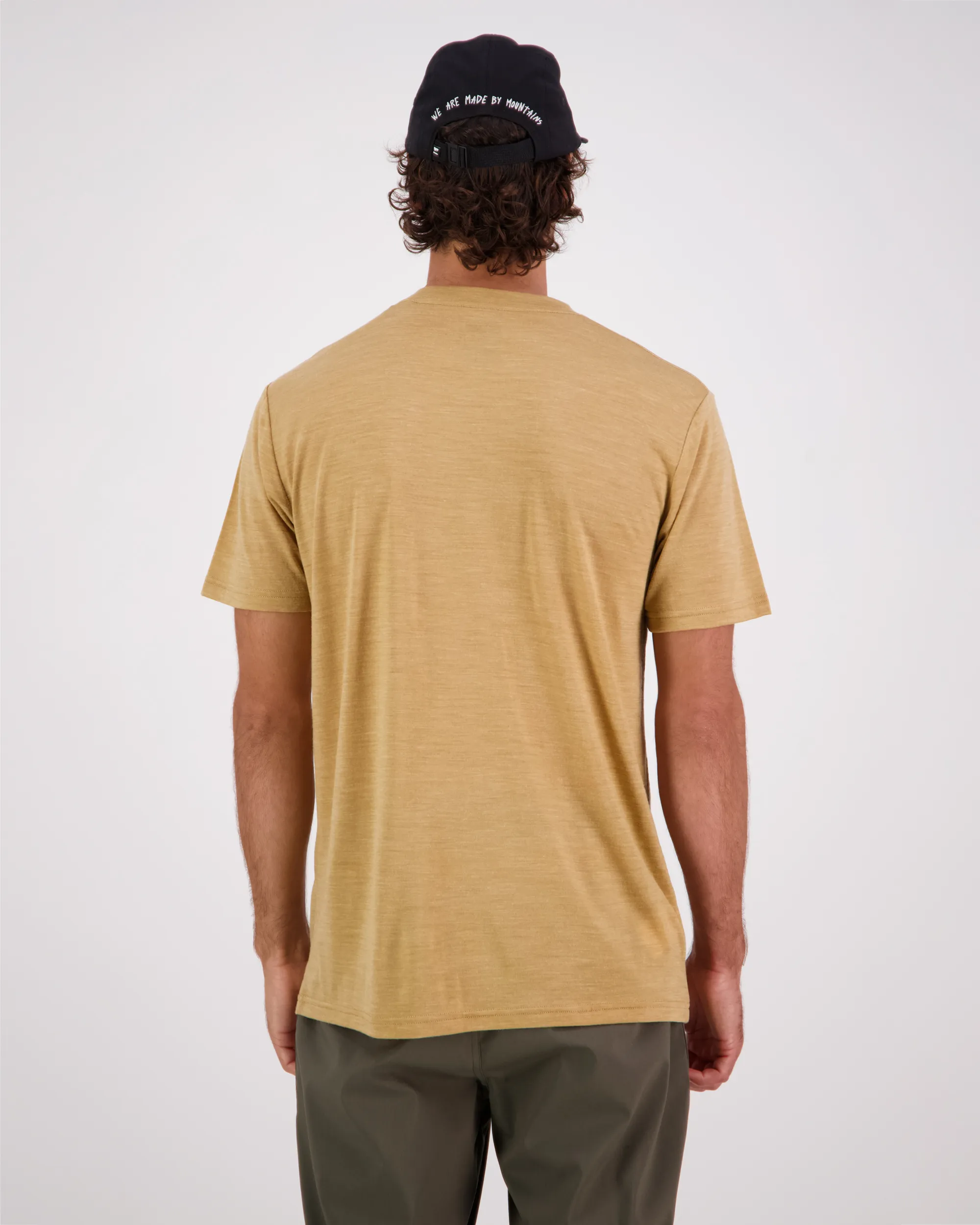 Mons Royale Men&#x27;s Zephyr Merino Cool T-Shirt Smokey Cumin | Buy Mons Royale Men&#x27;s Zephyr Merino Cool T-Shirt Smokey Cumin here | Outnorth