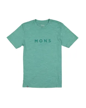 Mons Royale Men&#x27;s Zephyr Merino Cool T-Shirt Smokey Green | Buy Mons Royale Men&#x27;s Zephyr Merino Cool T-Shirt Smokey Green here | Outnorth