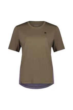 Mons Royale Tarn Merino Shift T-Shirt Walnut/Thistle