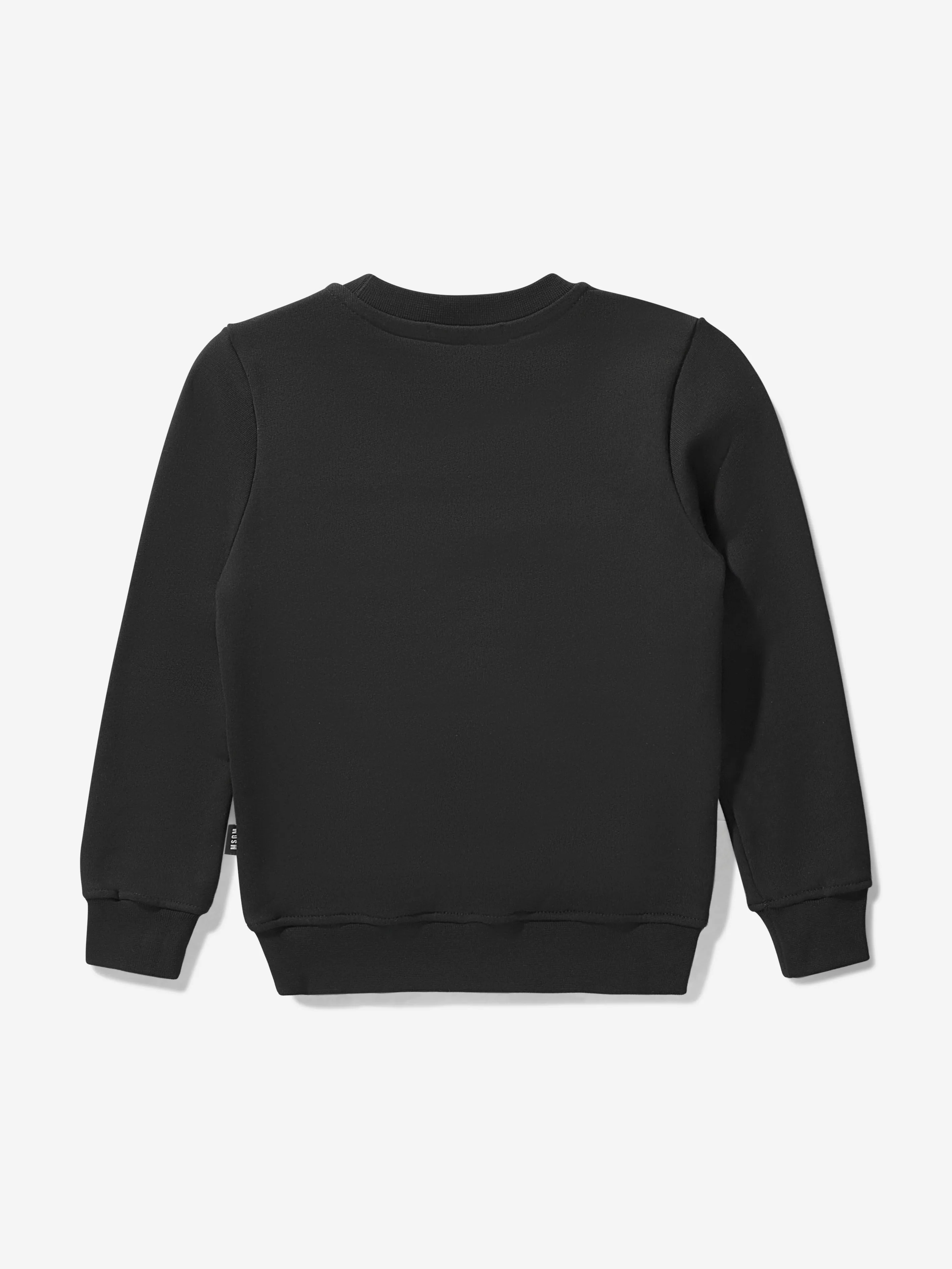 MSGM Unisex Cotton Logo Sweatshirt