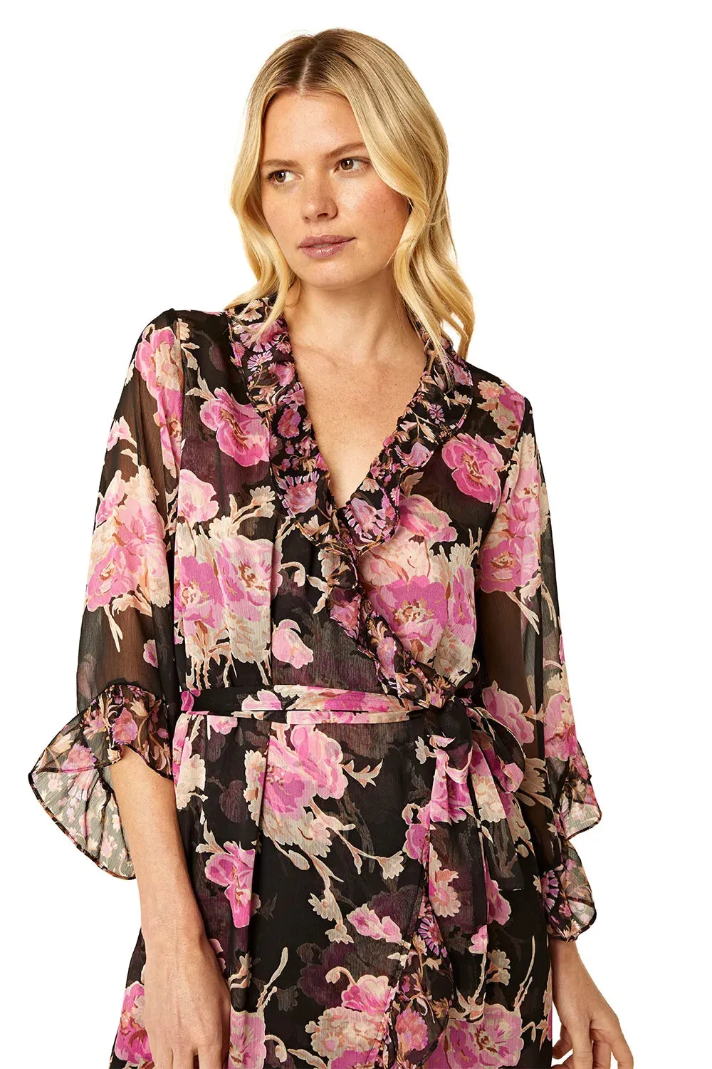 NAIA WRAP DRESS - ROSETTA (ONLINE ONLY)