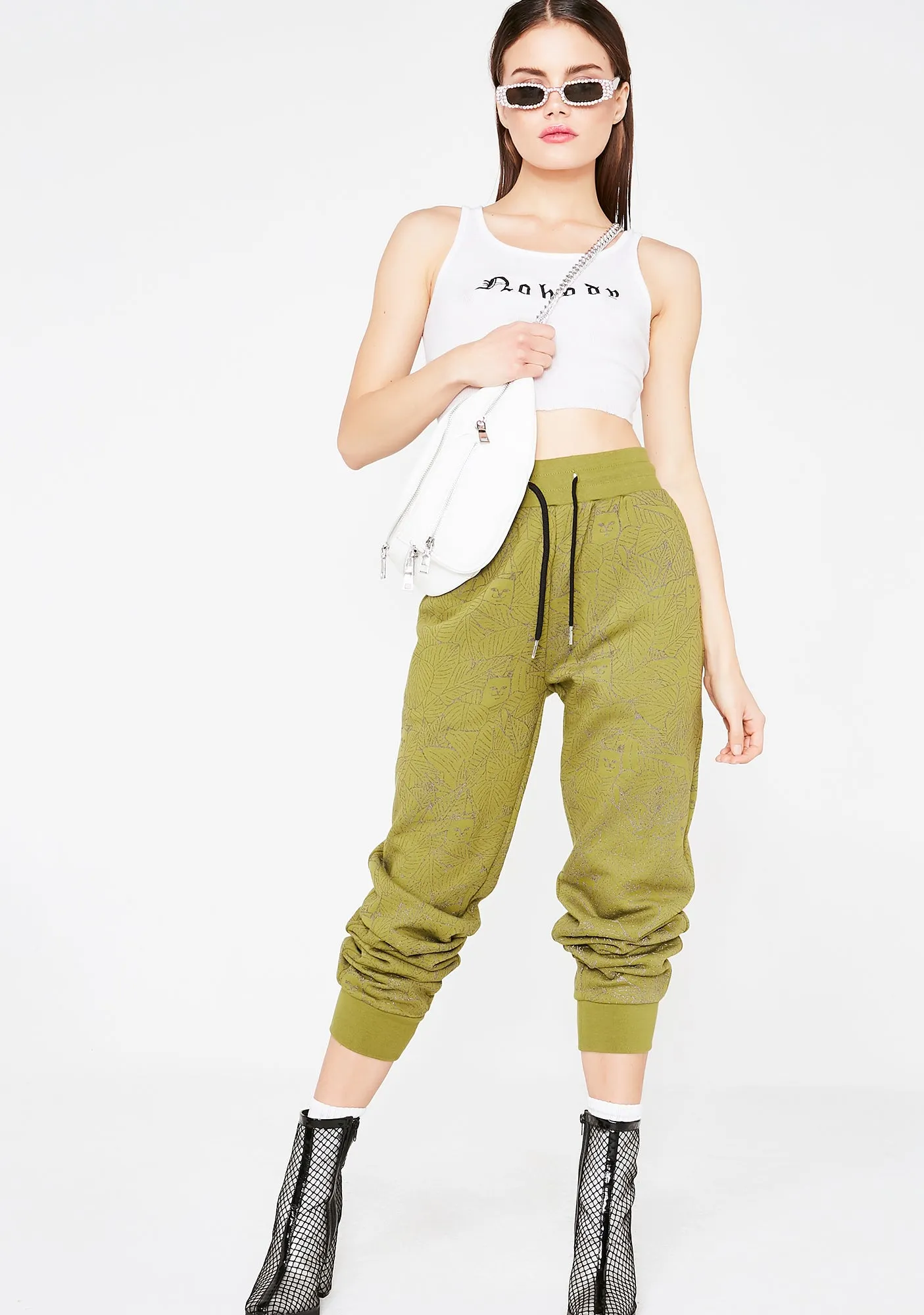 Nermal Leaf 3M Reflective Sweatpants