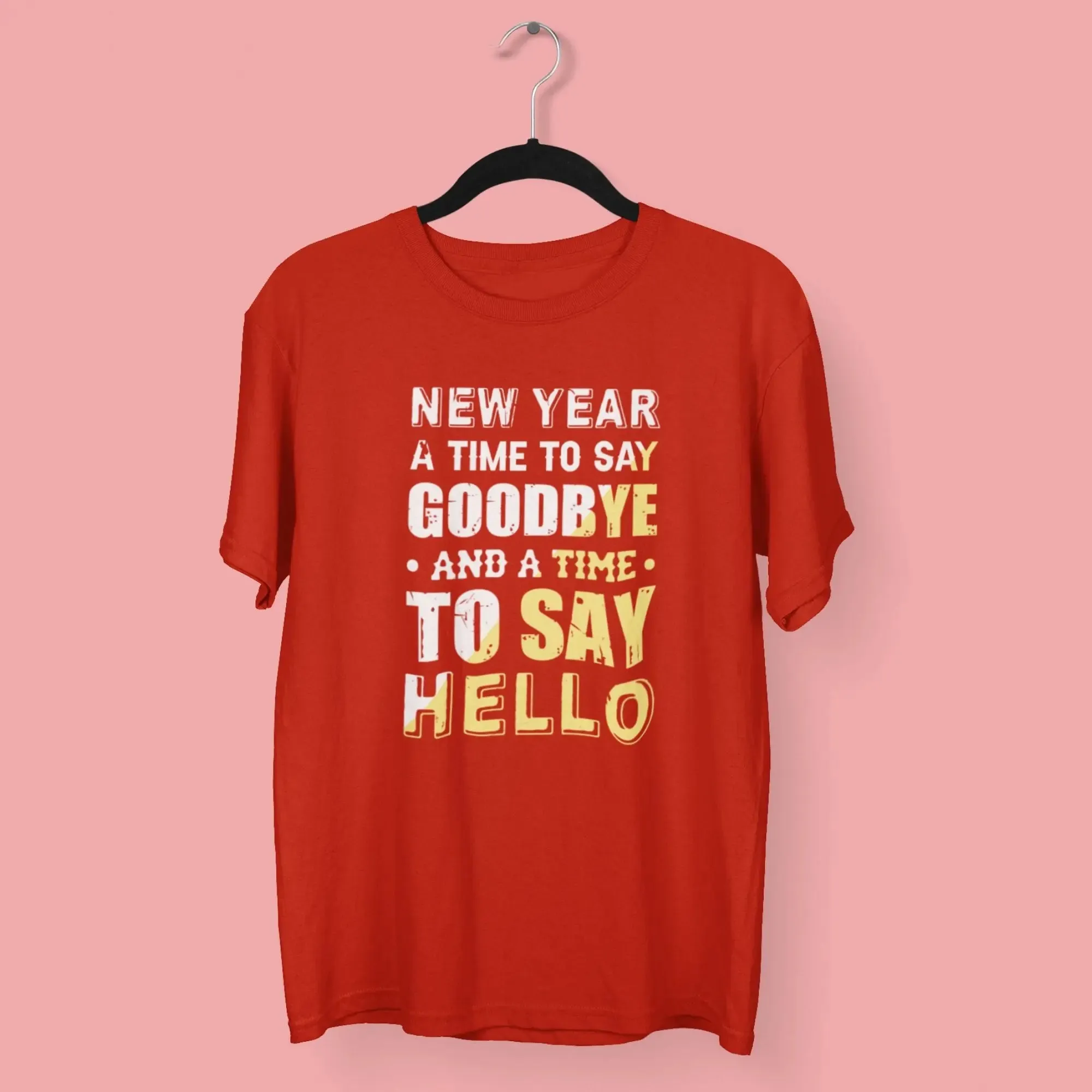 New Year a Time to say Goodbye and a Time to Say Hello Classic T-Shirt