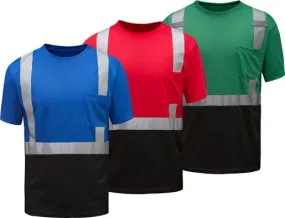 Non-ANSI Short Sleeve Shirt with Reflective Tape