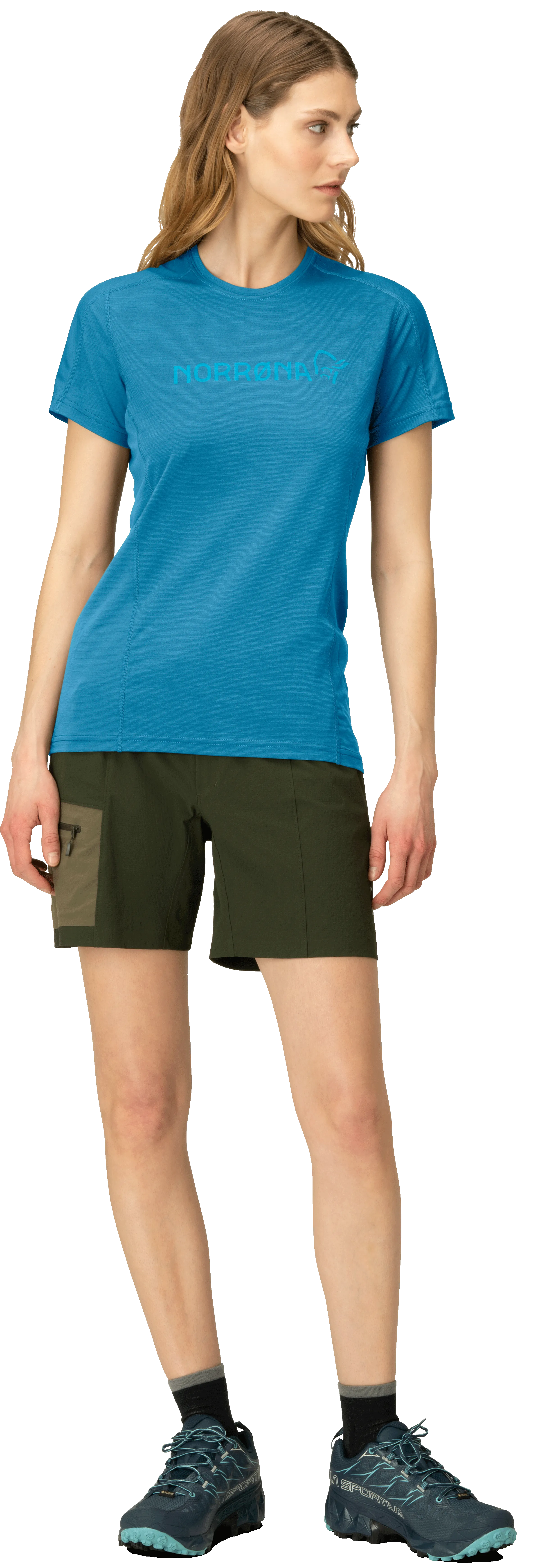 Norrøna Women&#x27;s Falketind Equaliser Merino T-Shirt Hawaiian Surf | Buy Norrøna Women&#x27;s Falketind Equaliser Merino T-Shirt Hawaiian Surf here | Outnorth