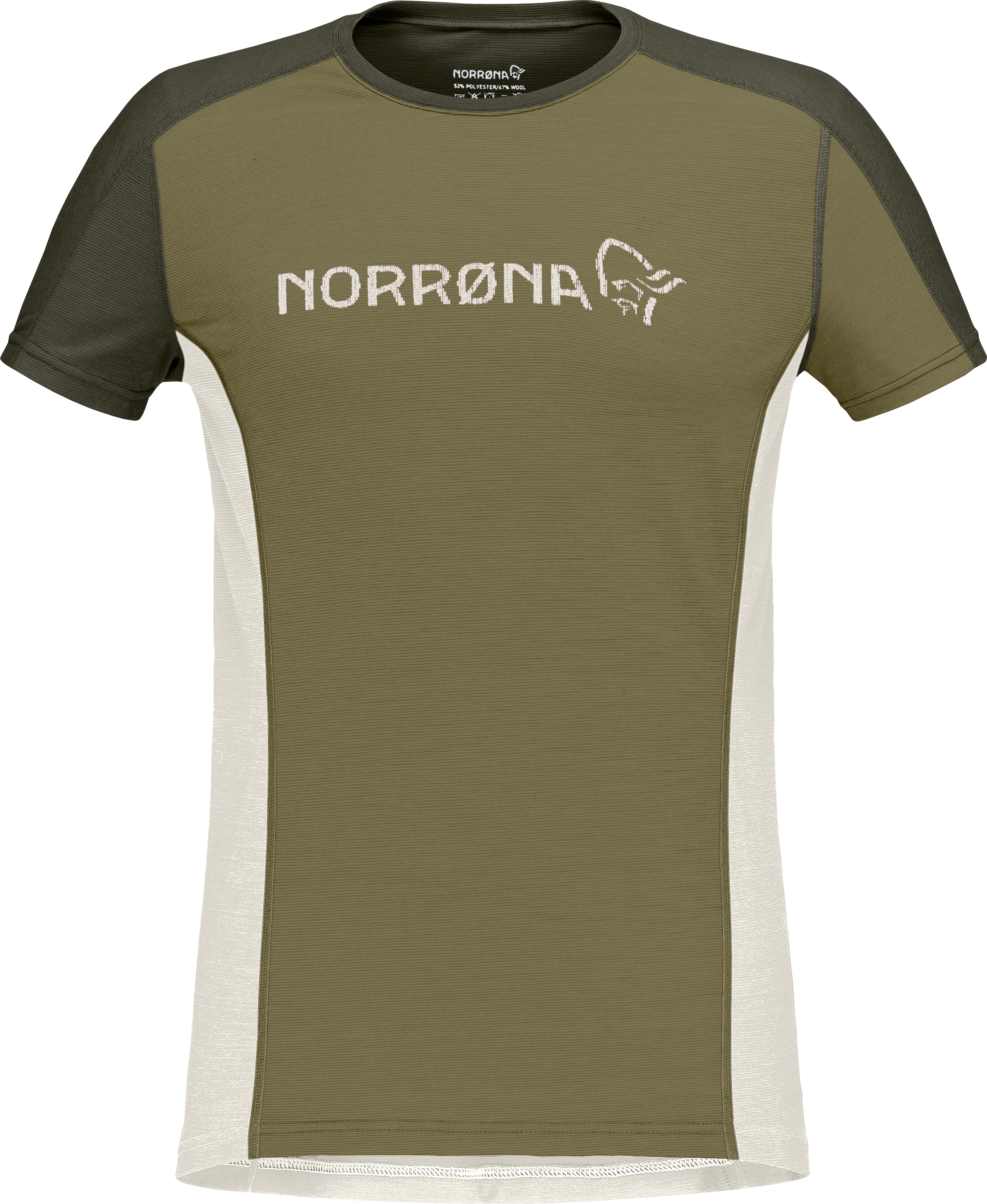 Norrøna Women&#x27;s Falketind Equaliser Merino T-Shirt Olive Drab/Olive Night | Buy Norrøna Women&#x27;s Falketind Equaliser Merino T-Shirt Olive Drab/Olive Night here | Outnorth