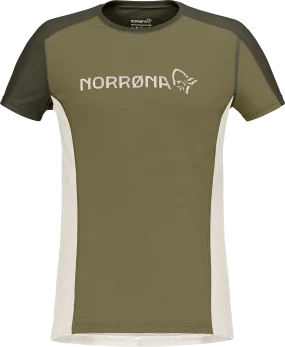 Norrøna Women&#x27;s Falketind Equaliser Merino T-Shirt Olive Drab/Olive Night | Buy Norrøna Women&#x27;s Falketind Equaliser Merino T-Shirt Olive Drab/Olive Night here | Outnorth