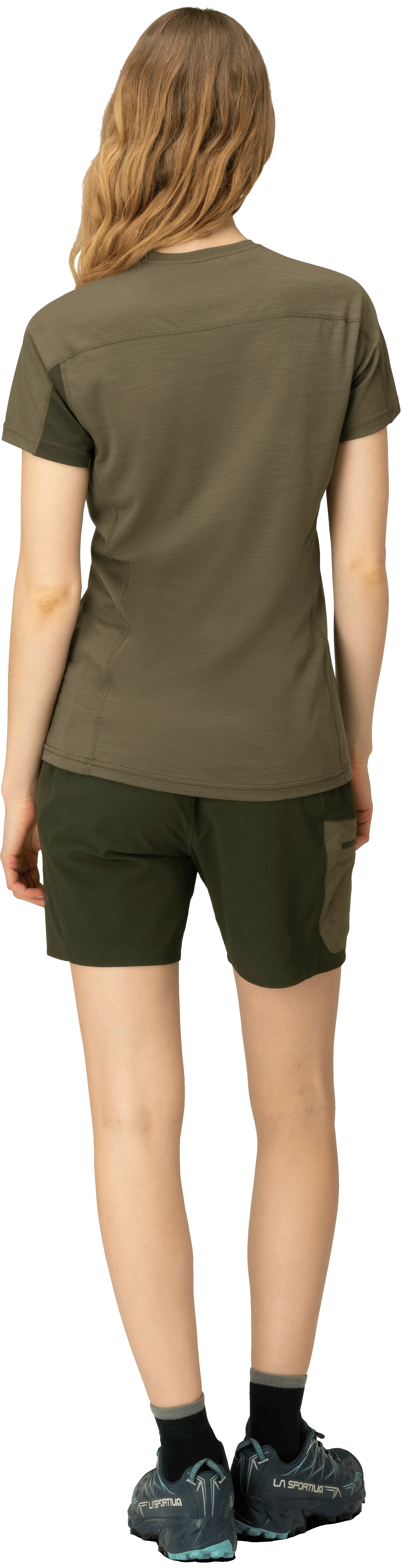 Norrøna Women&#x27;s Falketind Equaliser Merino T-Shirt Olive Night/Rosin | Buy Norrøna Women&#x27;s Falketind Equaliser Merino T-Shirt Olive Night/Rosin here | Outnorth