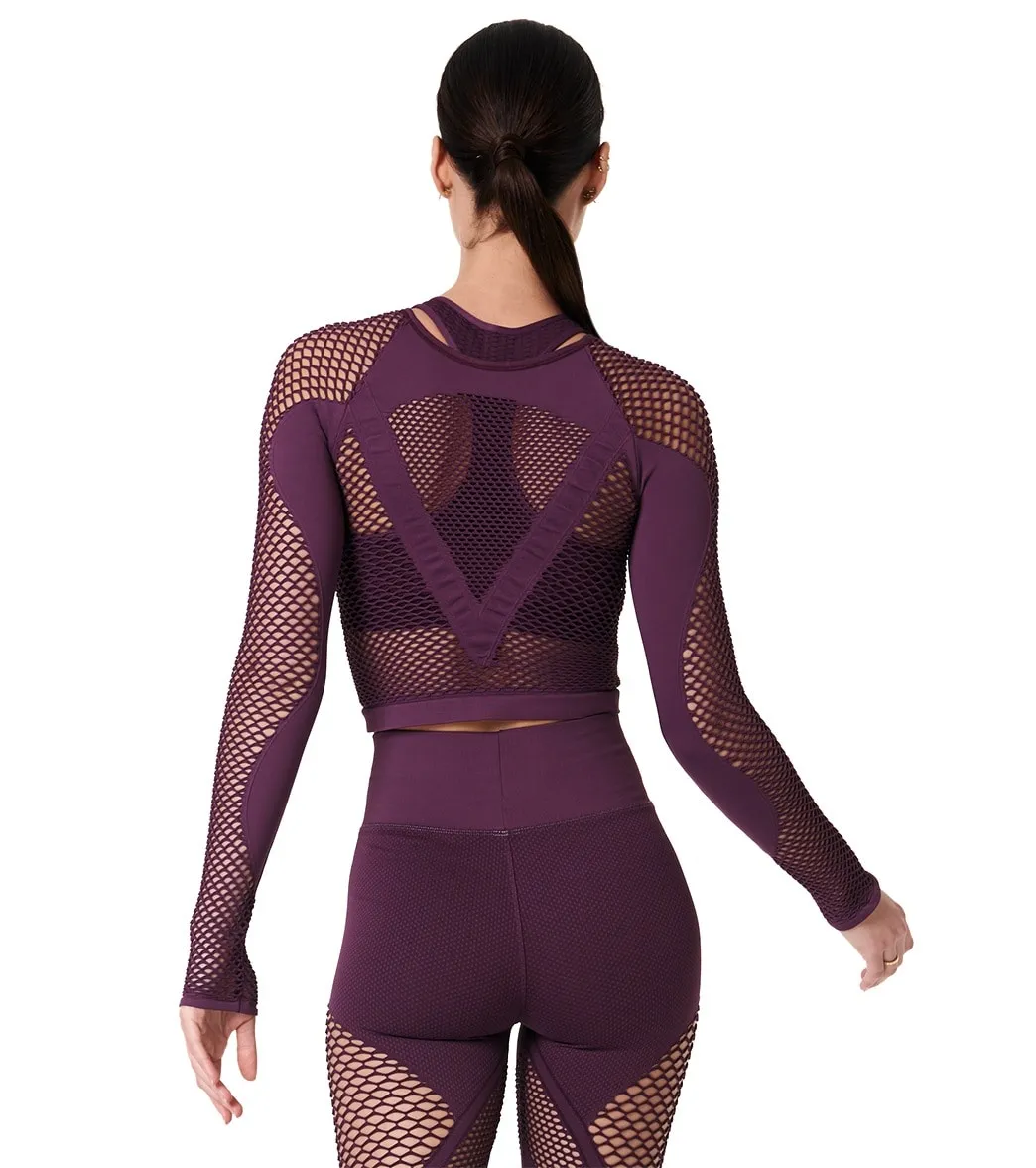 NUX All Net Seamless Long Sleeve