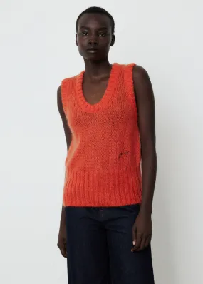 O-Neck Knitted Vest