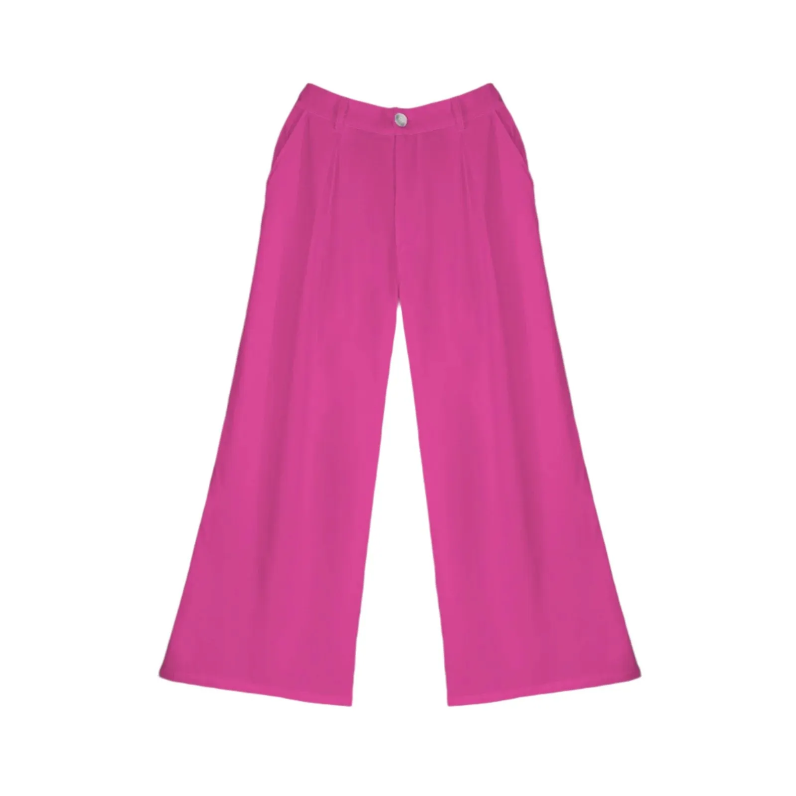 Onei Pink High Rise Wide Leg Pants