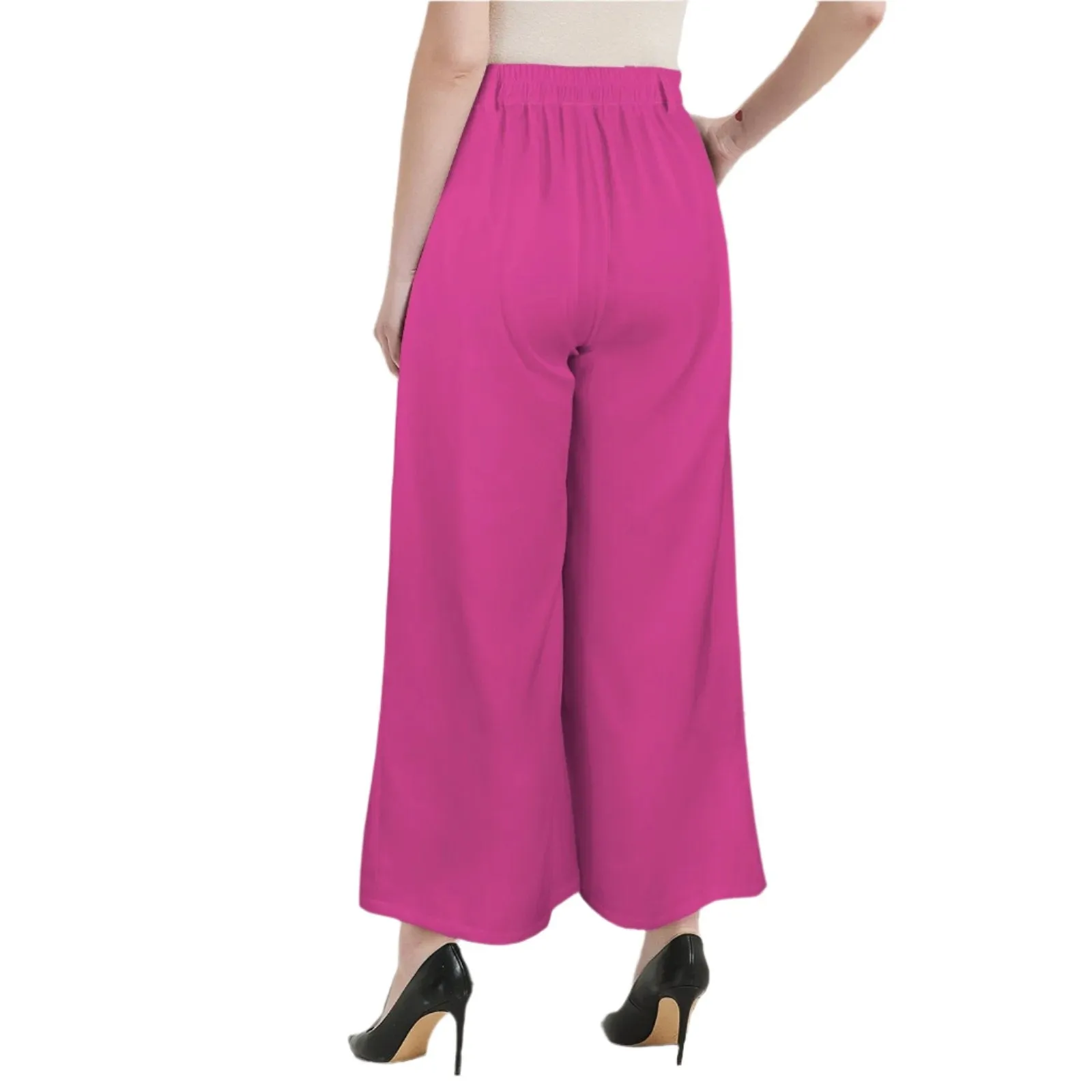 Onei Pink High Rise Wide Leg Pants