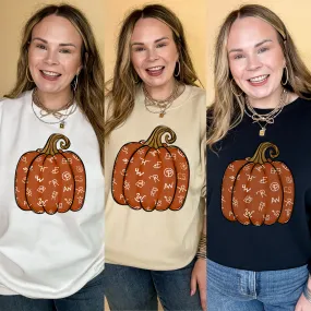 Online Exclusive | Brown Branded Icon Pumpkin Graphic Sweatshirt in Multiple Color Options