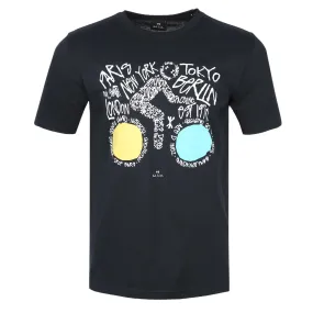 Paul Smith Cyclist T Shirt in Dark Navy