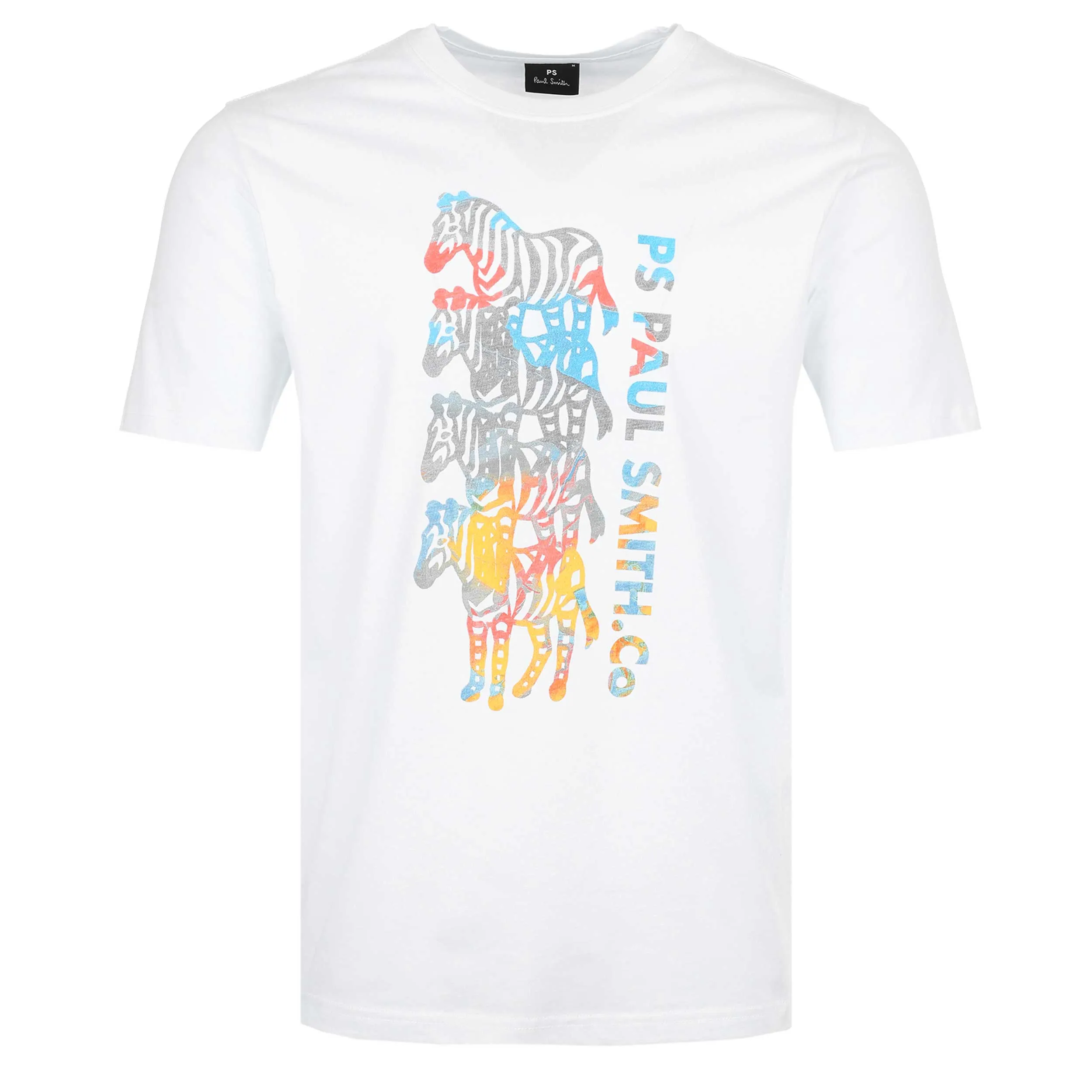 Paul Smith Four Zebras T Shirt in White