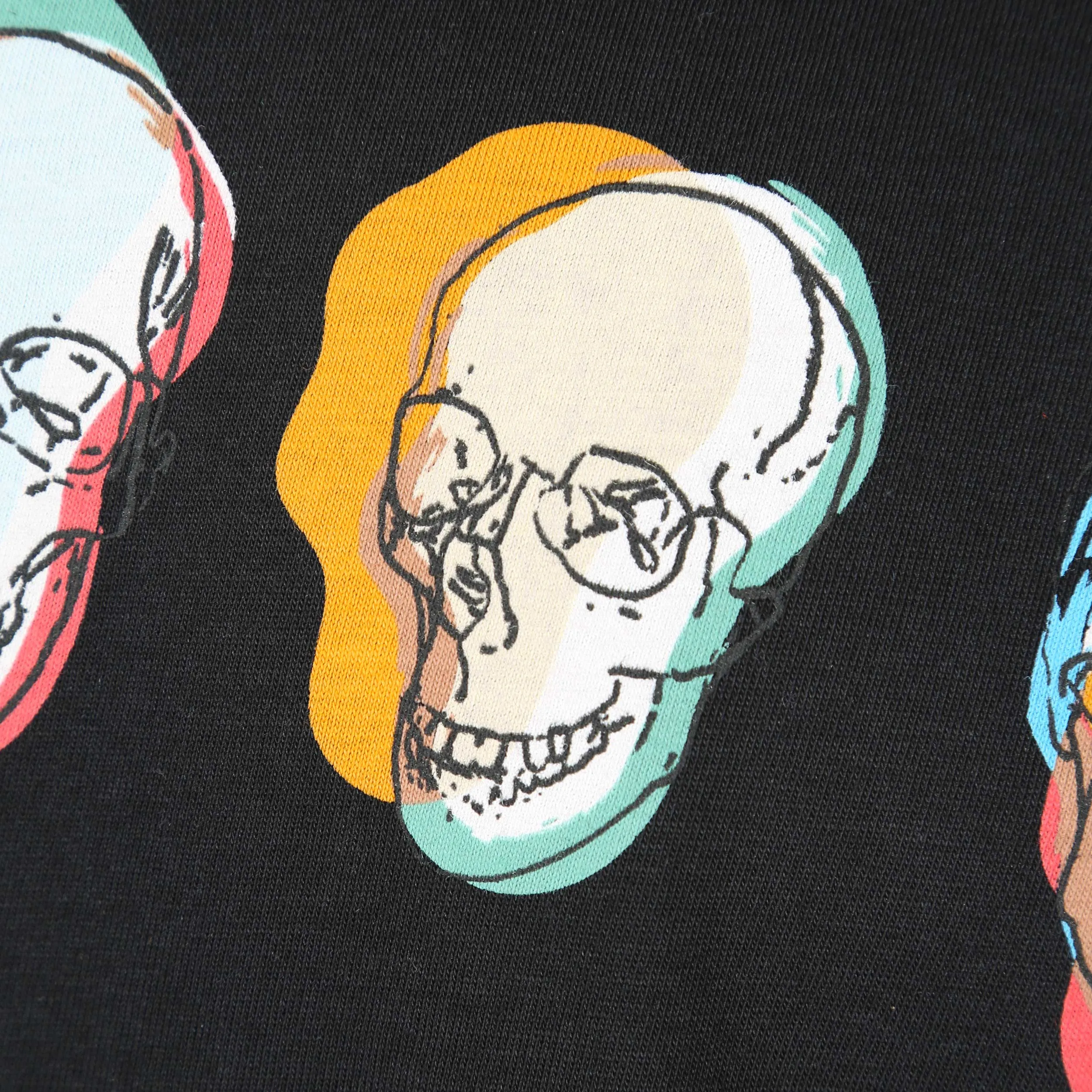 Paul Smith Skulls T Shirt in Black