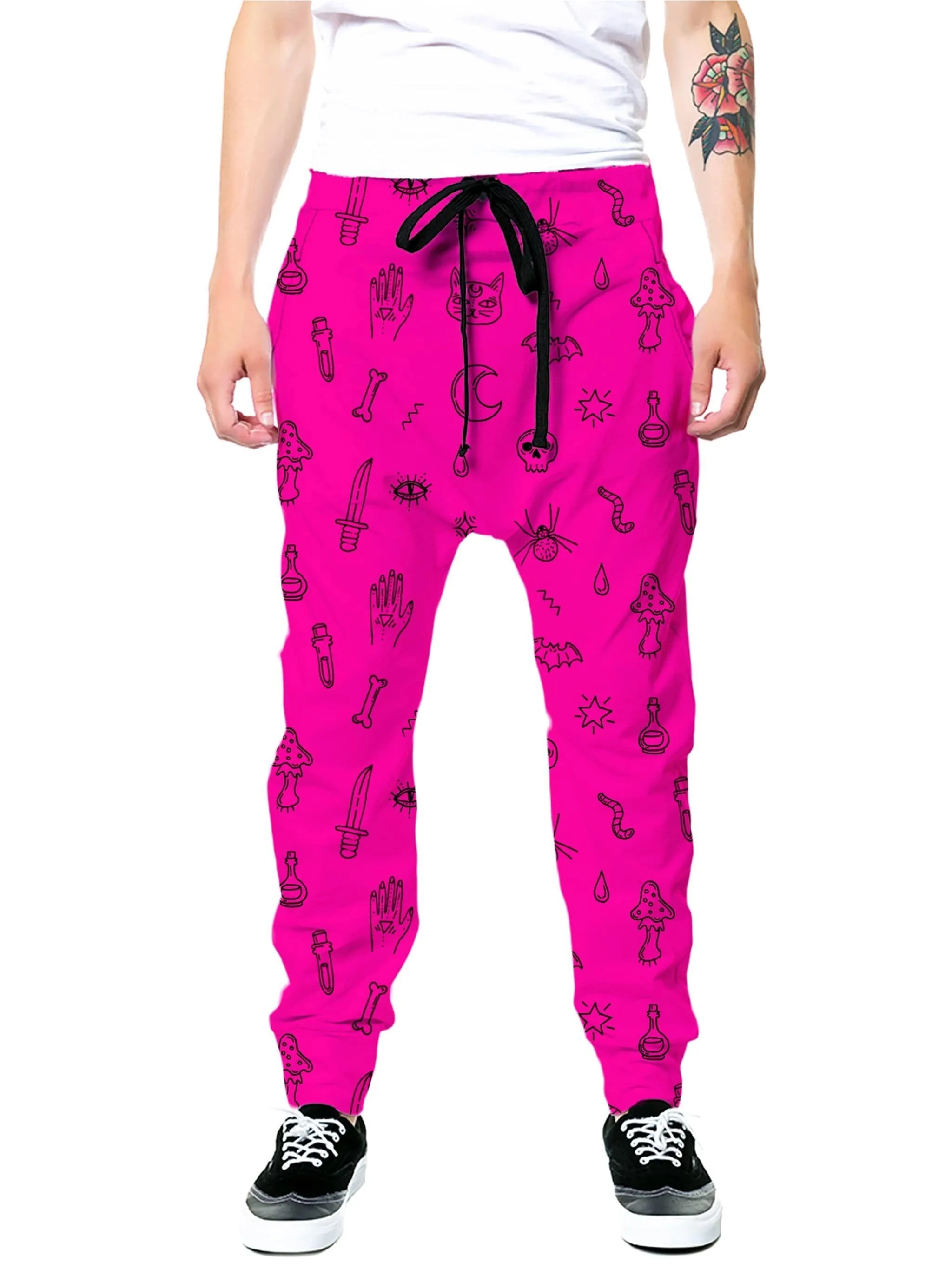 Pink Pattern Joggers