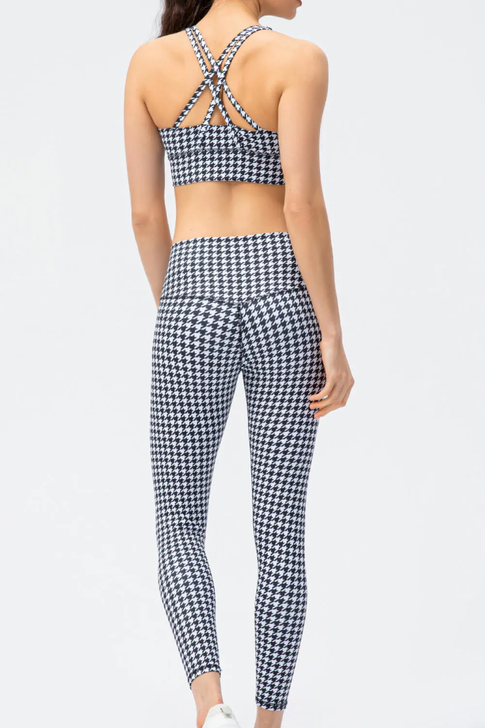 Printed High Waist Sports Leggings